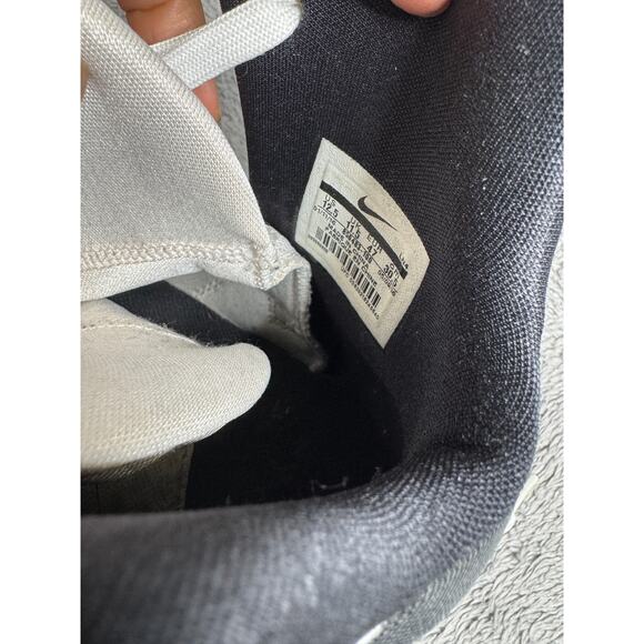 Nike Zoom Hyperdunk Basketball Hi Top Shoes Mens 12.5 white/black EUC Lace Up - Picture 2 of 8